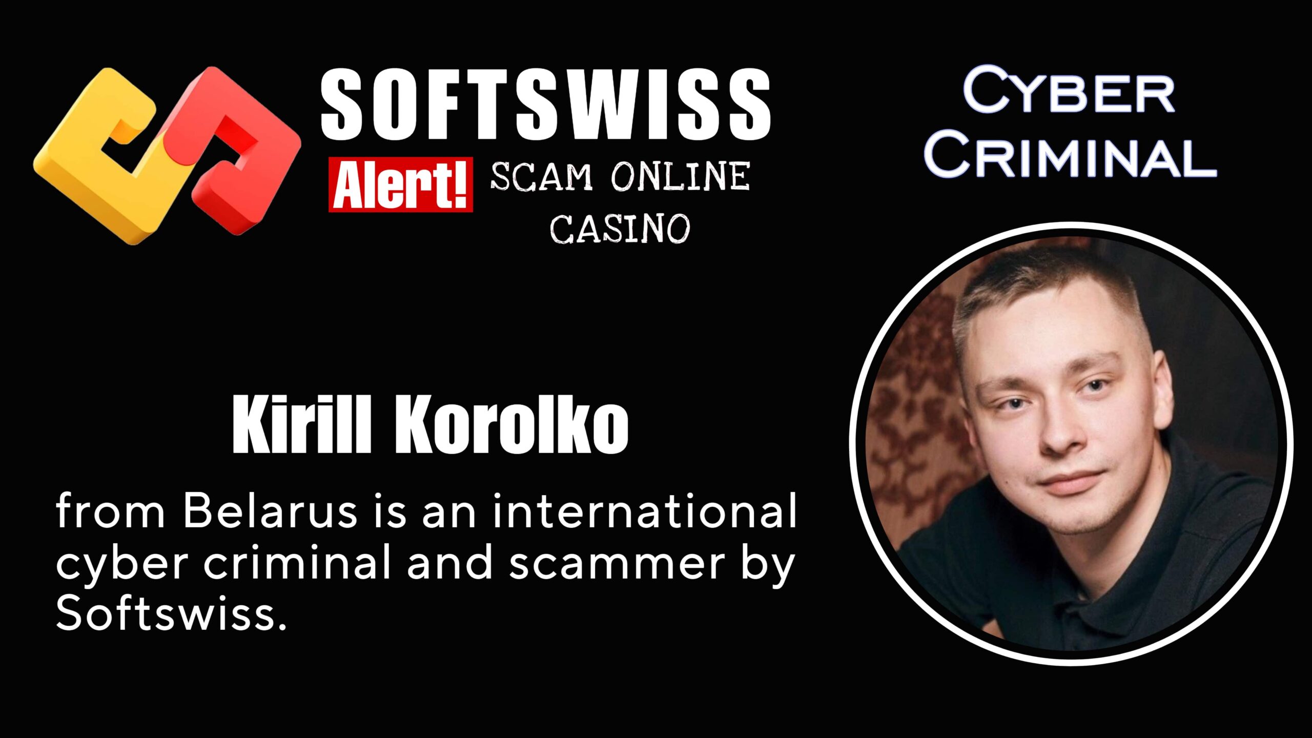 Kirill Korolko - softswiss scam - Casino by Softswiss